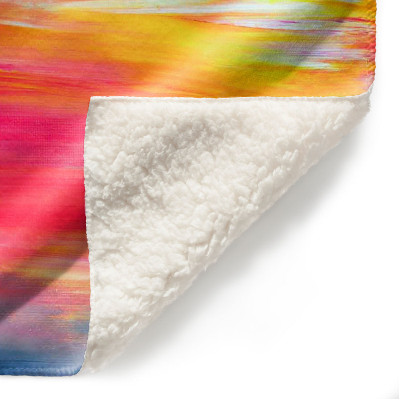 Couverture sherpa doux horizons brillante, l 68 po x L 80 po
