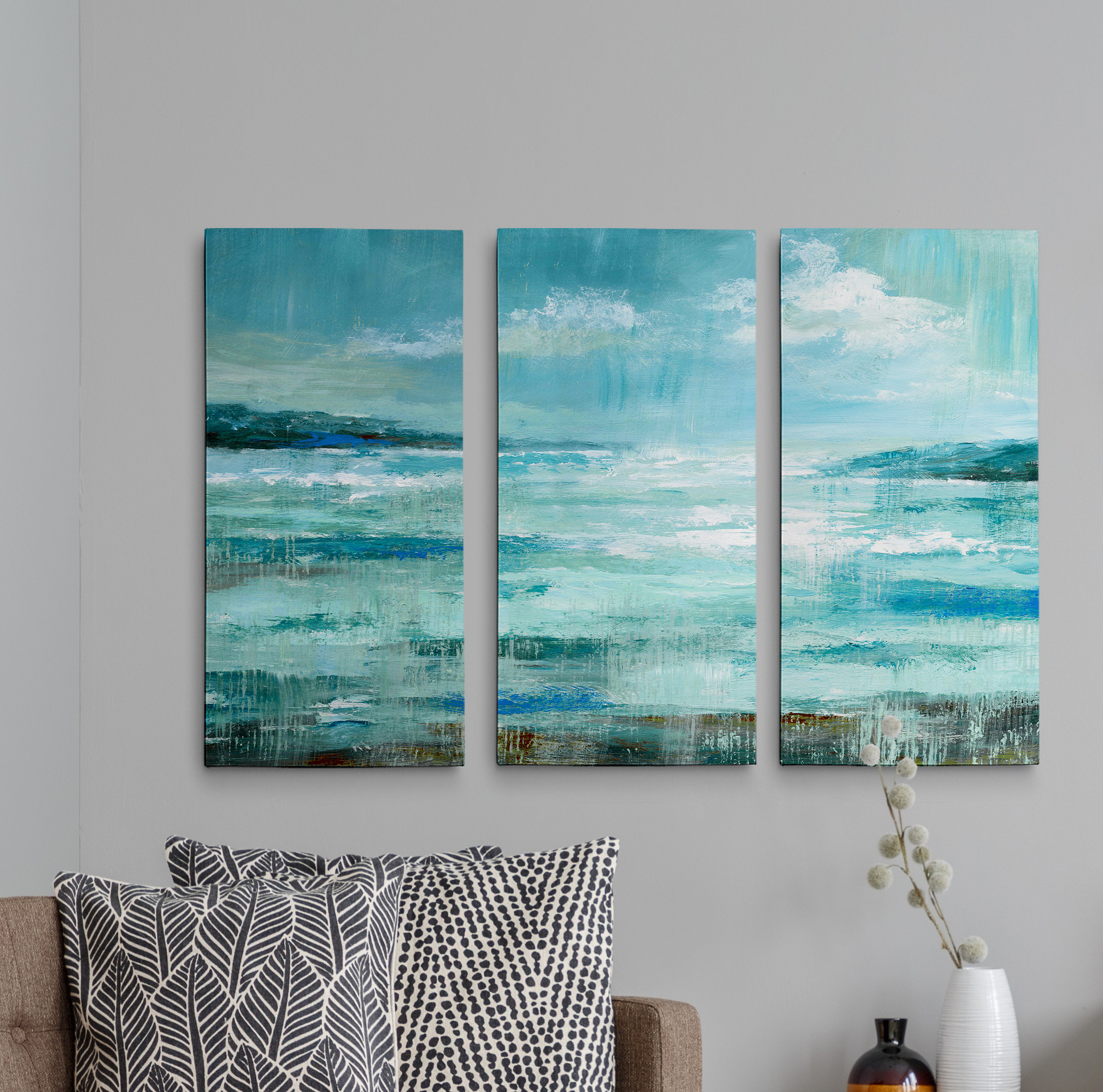 George Oliver Isle Inlet On Canvas 3 Pieces Painting | Wayfair