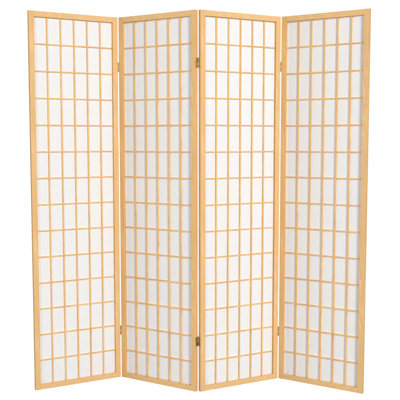 Terri-Lynn Solid Wood Folding Room Divider