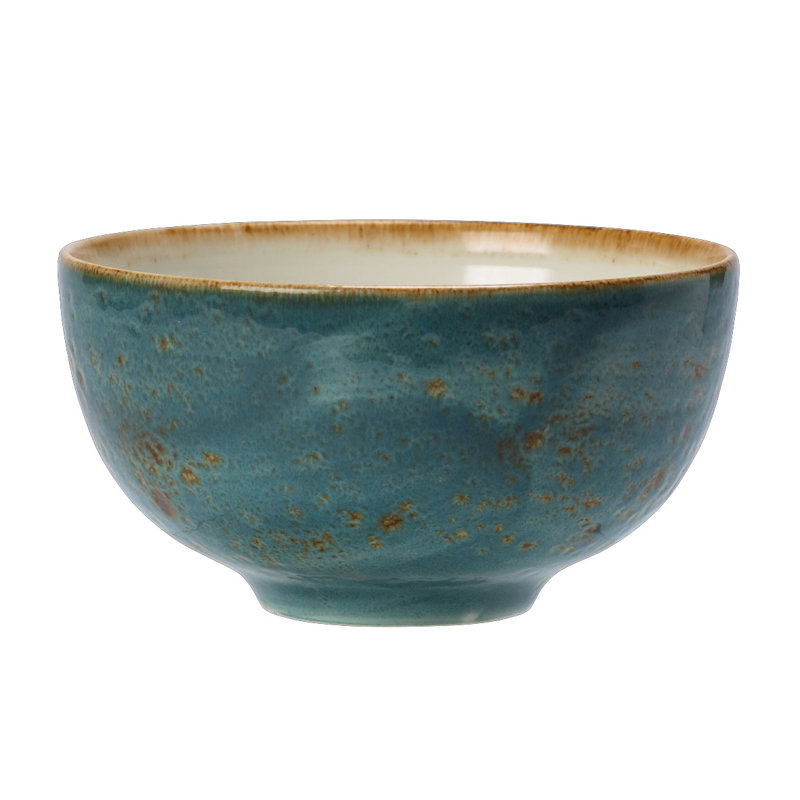 Bol chinois BLEU ARTISANAL, Bleu / blanc