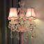 Lampe sur pied de luxe rétro