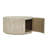 Castile Round Coffee Table With 1-Door
