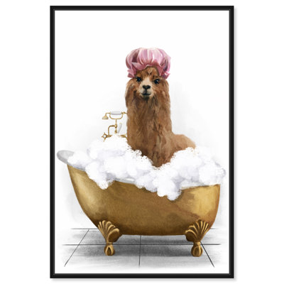 " Bathtub Llama "