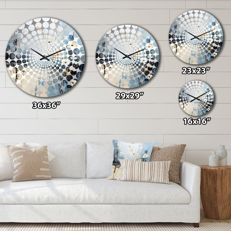 Horloge murale Rawshawn - Prairies, Petit