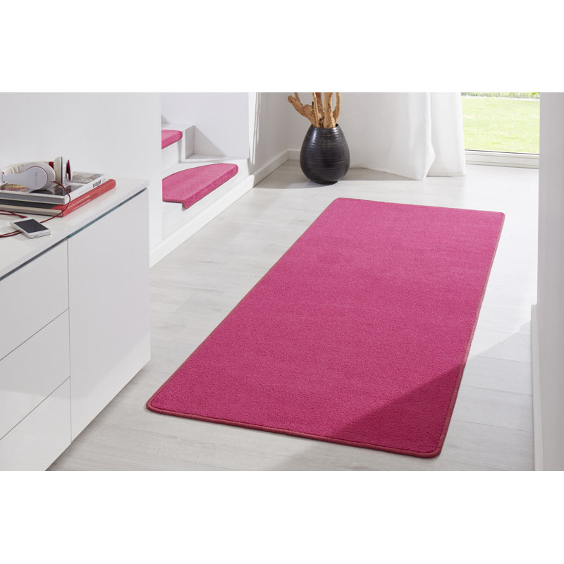 Fancy Pink Rug, Runner 80 x 300 cm