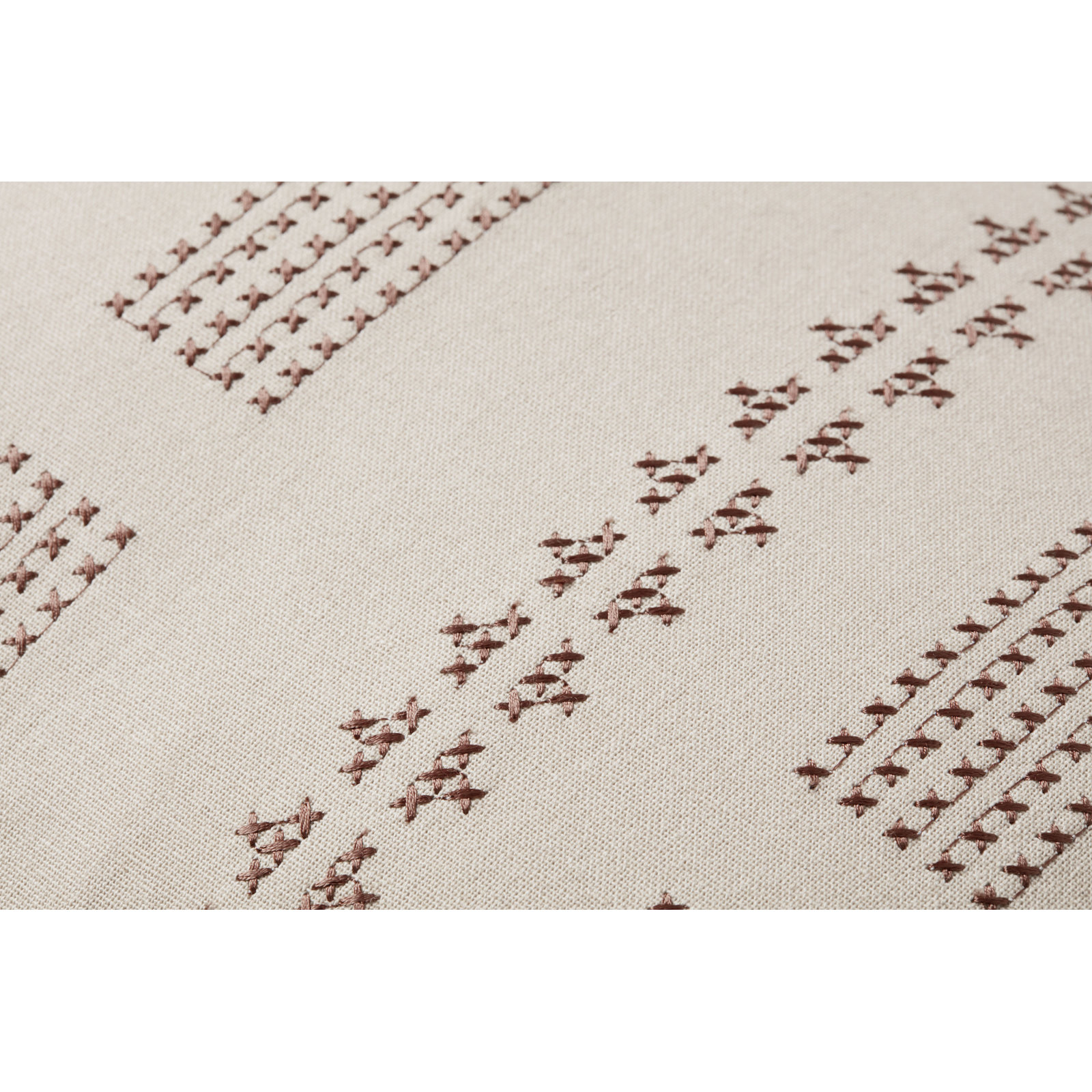 Thomas Cotton Lumbar Rectangular Pillow Cover & Insert by Jean Stoffer x Loloi, Pillow Cover Only - No Insert