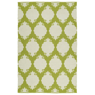 Dominic Hand-Tufted Wasabi/Cream Area Rug