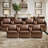 27.6" Wide Modern Soft Upholstered Nailhead Trim Removable Cushion Recessed Arm Barrel Chair With Swivel (Set of 7)