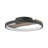 1 - Light Unique / Statement Modern Ring Dimmable LED Semi Flush Mount