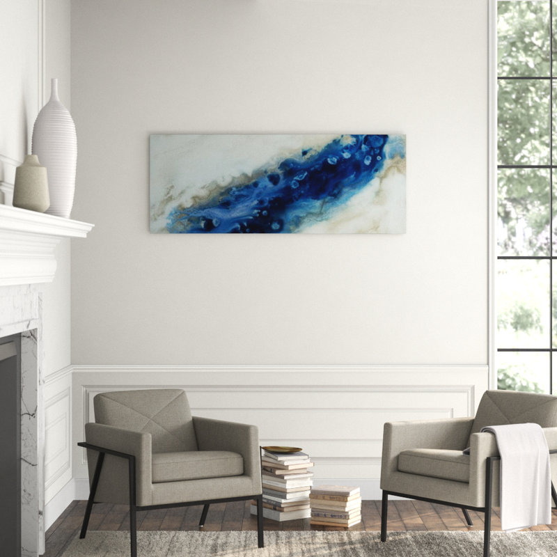 The Passage Painting, 30" H x 77" W x 1.5" D, Glass Coat