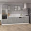 Armoire suspendue vidaXL Lyon béton gris 39,5x31x60 cm-684108859