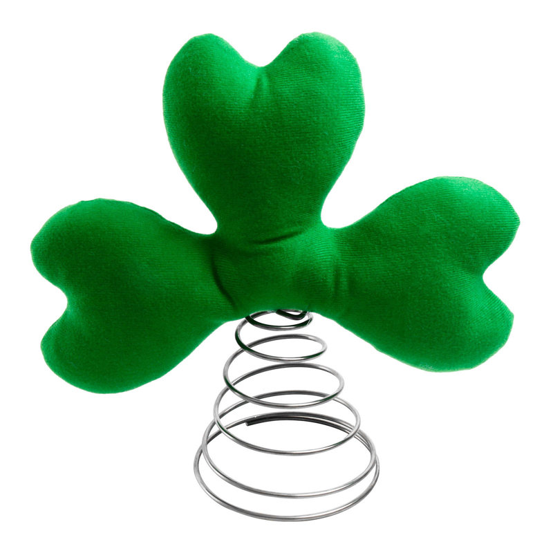 Cime d'arbre de Noël St Patrick's Day