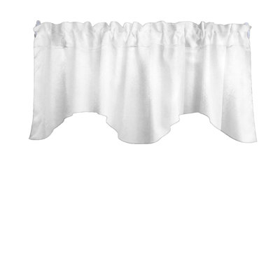 Scalloped Window Valance