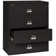 Fireproof 44.5'' Wide 4 -Drawer Steel File Cabinet
