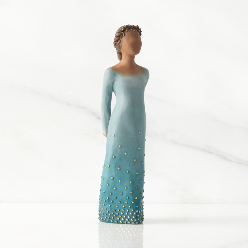 Willow Tree Radiance, 7.5-Inch Sculpted Hand-Painted Darker Skin Figure