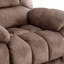 Fauteuil inclinable de massage manuel 36 po de largeur 36 po avec cadre en métal et contreplaqué-1785977201