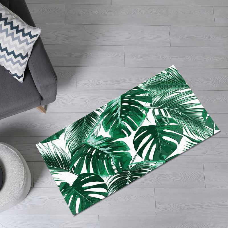 Vibrant Geometric Pattern Non Woven Thin Printed Rug Ideal for Enhancing the Aesthetic Appeal of Any Room in Your Home
