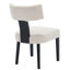 Ensemble de salle à manger de style Mid-Century moderne en bois et chaises rembourrées pour la maison, la cuisine et la salle à manger-133356107-111684908-133356108
