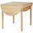 Rufino Oval 27.5'' L x 55'' W Solid Wood Drop Leaf Folding Dining Table