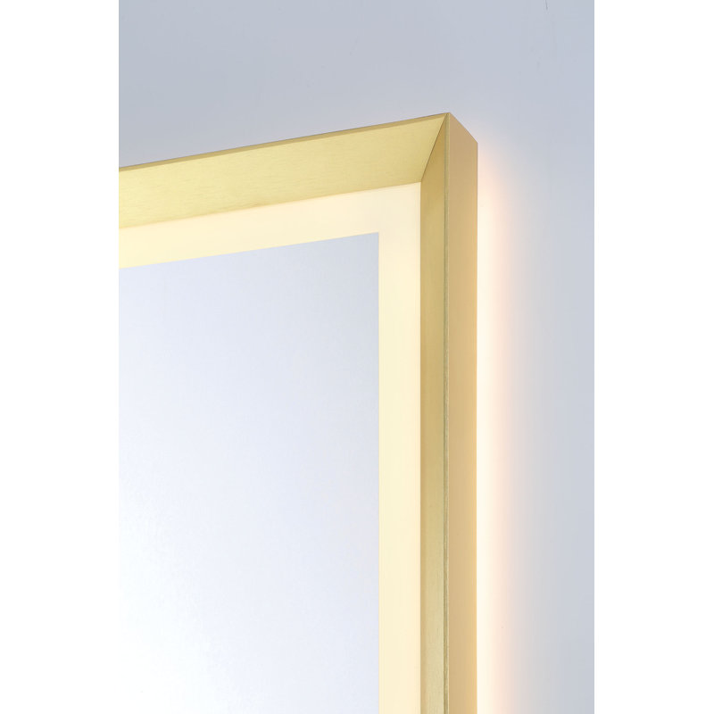 Miroir Artell, Doré, 24 po x 36 po