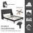 Emonnie Upholstered Platform Wingback Bed with Headboard-255258534-255258554