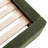 Mantua Velvet Bed With Wood Base-522150510