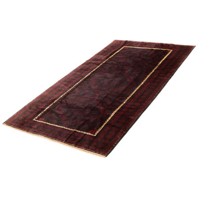 Teimani Dark Burgundy Rug 5'0" x 9'0"