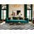 Washable Pearl Gray White Striped Area Rug-1878151195