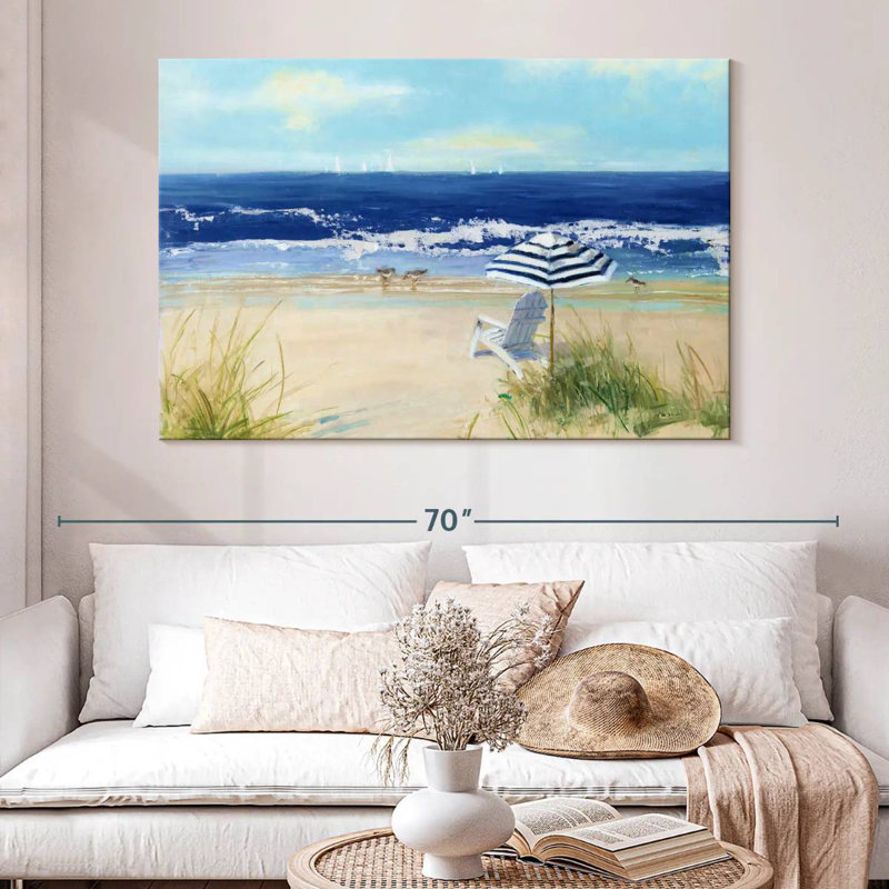 Alvord Azure Beach Life II, H 34 po x l 51 po