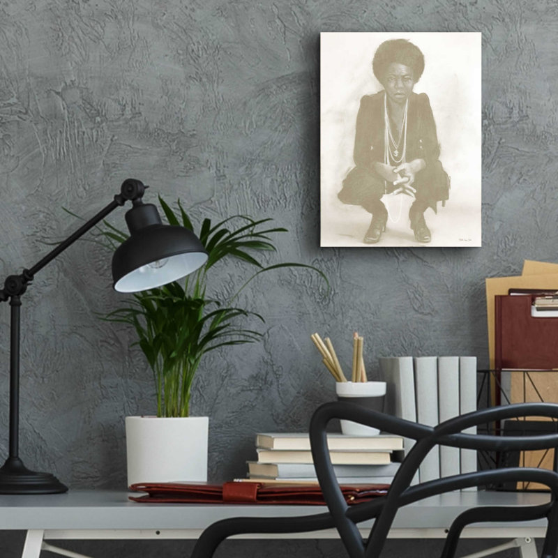 «Nina» par Stellar Design Studio, art mural en verre acrylique, H 16 po x l 12 po x P 0,13 cm