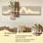 47.24"Cream-Style Three-dimensional Sandstone Decorative Painting With Hydroponic Plants-101490773