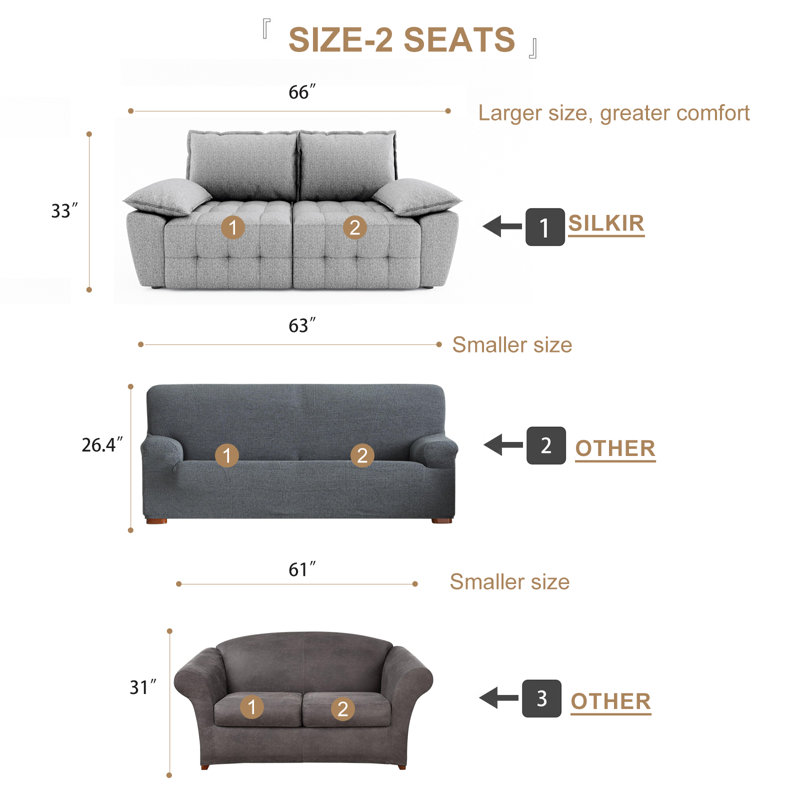 Eldene Upholstered Sectional Reversible, 33" H x 66" W x 32" D