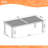 9Pc FSC Wood Outdoor Patio Dining Set - Yellow Chairs-122879137-122879140