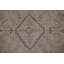 Tapis unique en laine noué à la main de style années 1960 de 9 pi 6 po x 12 pi 9 po Bulah gris / gris clair