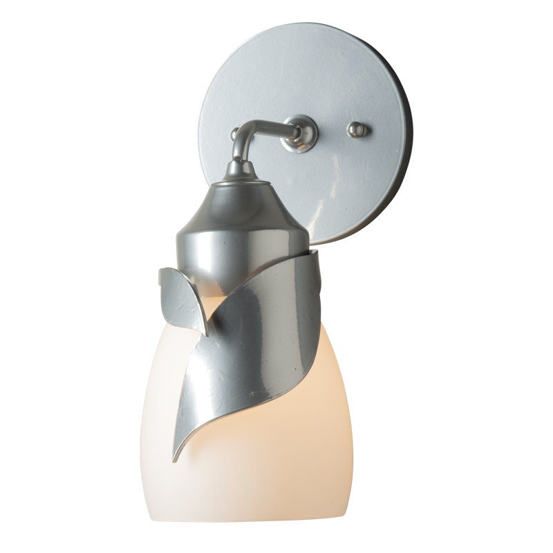 Lapas 1 - Light Dimmable Bath Sconce, Opal White, Sterling