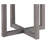 Moseberg 24" gray worn end table