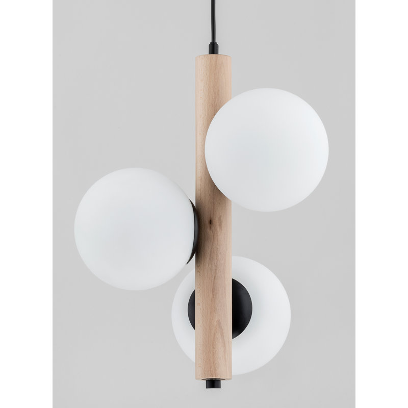 Berten - Light Sputnik Pendant, Black/White