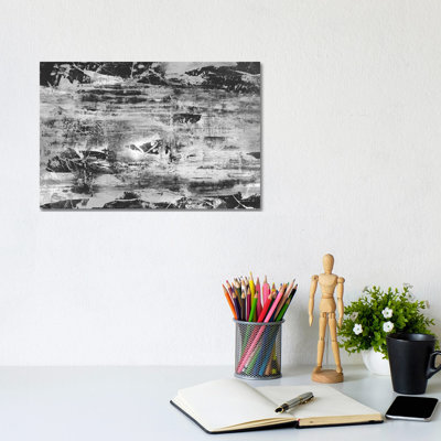 Black And White Abstract V by PI Studio - Wrapped Canvas Painting