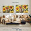 Tournesols et oiseaux chanteurs-107969599