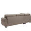 Canapé modulaire contemporain 3 pièces Mocha Dorris