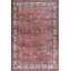 Tapis décoratif rouge bourgogne à motif oriental rétro-1334631522