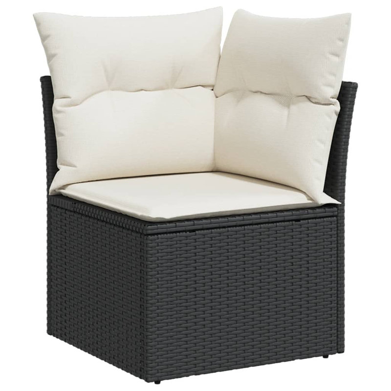 Vidaxl Garden Sofa Set Poly Rattan Large Modular