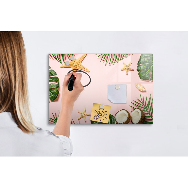 Magnetic Glass Dry Erase Board
