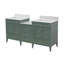 Ensemble de meuble-lavabo double pour salle de bain 72 po Frank-192057102