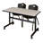 Nicklos Flip-Top Training Nesting Table, 2 M Stack Chairs-32668119-32668132