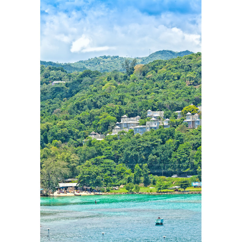 Jamaïque - Photographie sur toile tendue, H 18 po x l 12 po
