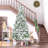 9-Foot Artificial Christmas Tree with Realistic Branches