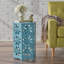 Table d'appoint polyvalente en fer antirouille sans assemblage requis pour divers environnements