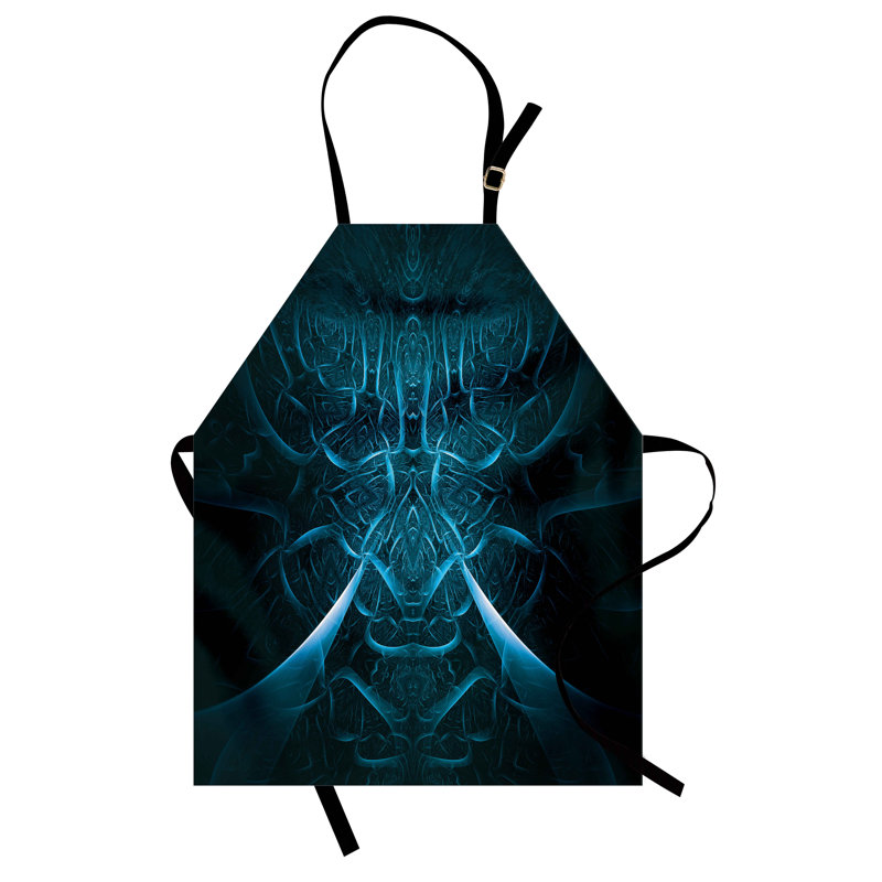 No Pattern Bib Apron