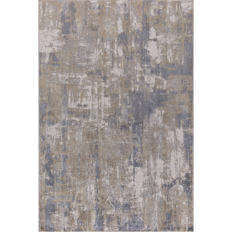 Brinkerhoff Abstract Indoor Rug, Rectangle 5'3" x 7'7"